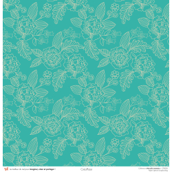 Set papiers Mes jolis moments - 6 papiers 30,5x31,5 cm + 6 papiers 12x30,5cm