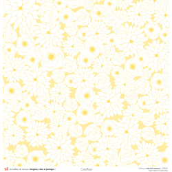 Set papiers Mes jolis moments - 6 papiers 30,5x31,5 cm + 6 papiers 12x30,5cm