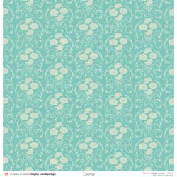 Set papiers Mes jolis moments - 6 papiers 30,5x31,5 cm + 6 papiers 12x30,5cm