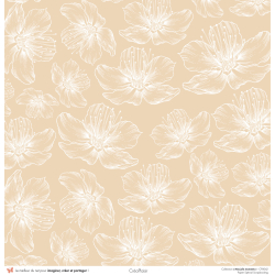 Set papiers Mes jolis moments - 6 papiers 30,5x31,5 cm + 6 papiers 12x30,5cm