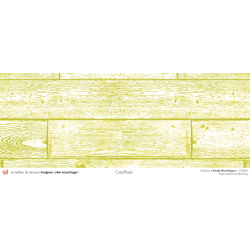 Set papiers Woody Wood Papers - 6 papiers 30,5x31,5 cm + 6 papiers 12x30,5cm