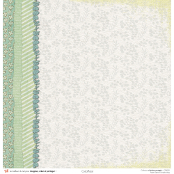 copy of  copy of Set WoodyWoodFlowers - 6 papiers 30,5x31,5 cm + 6 papiers 12x30,5cm