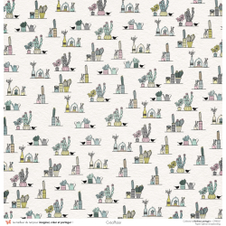 copy of  copy of Set WoodyWoodFlowers - 6 papiers 30,5x31,5 cm + 6 papiers 12x30,5cm