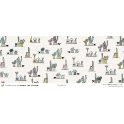 Set papiers Bonheur Partagé - 6 papiers 30,5x31,5 cm + 6 papiers 12x30,5cm