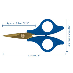 Ciseaux en titanium fin