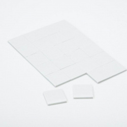 24 cuadrados de espuma de doble cara: 25 mm cada copia