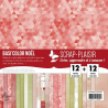 Set 24 papeles scrapbooking noël - 250g/m2