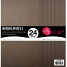Bloc de 24 papiers Sultane - Fertile - 250g/m2 -31,5x30,5cm